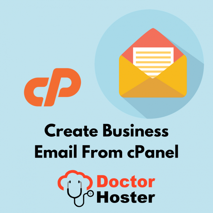 create business email from cPanel