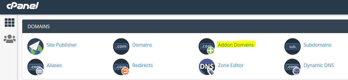How to Add Addon Domains from cPanel? | DoctorHoster - Blog